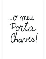 PCH 4 porta chaves menina adoro-verso