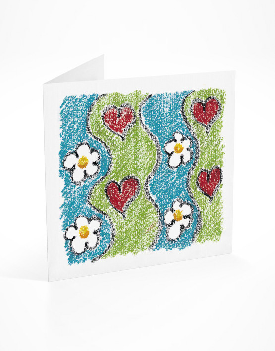 PFL 746 postal flores ondas-mont