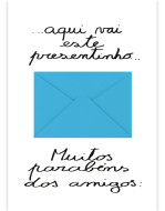 PN 735 postal casam. 3 desenhos-verso